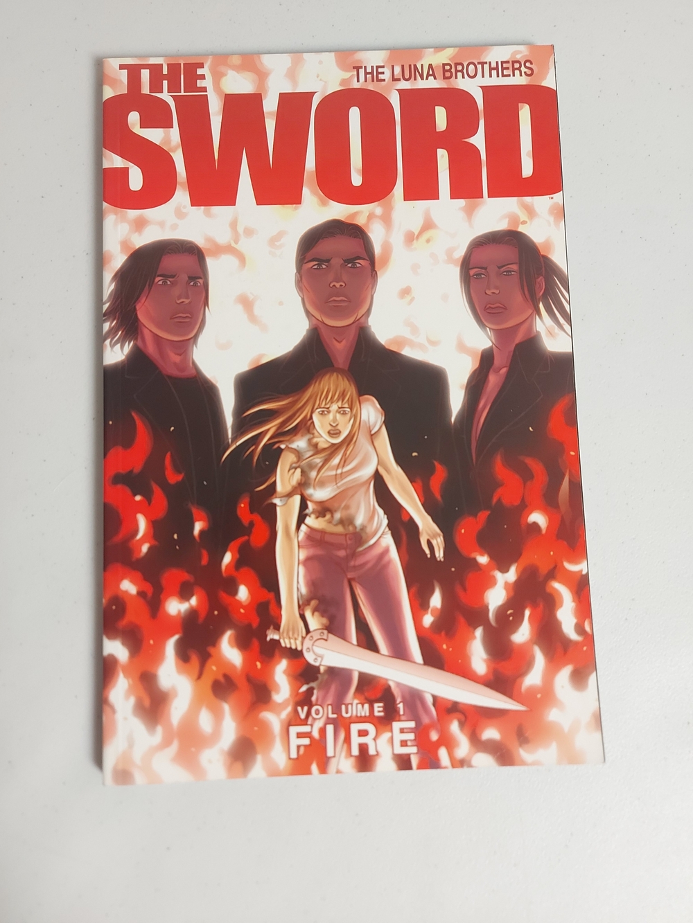 The Sword Vol. 1: Fire - The Luna Brothers - Image Comics Graphic Novel